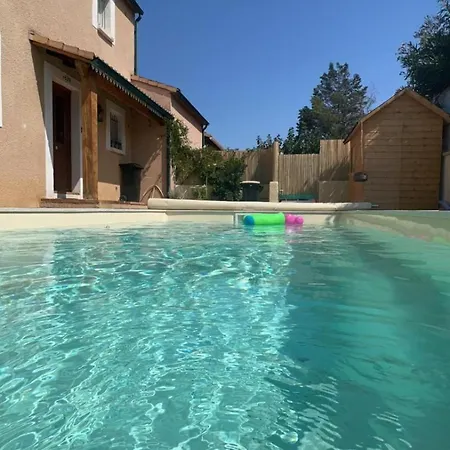 Piscine Privee Villa Capestang